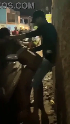 Viral sex video on the streets of Hungary porn video